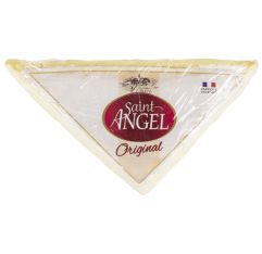 Wholesale Guilloteau Saint Angel Triple Crème Wedge Hand Wrapped 1.7 Lb- Bulk