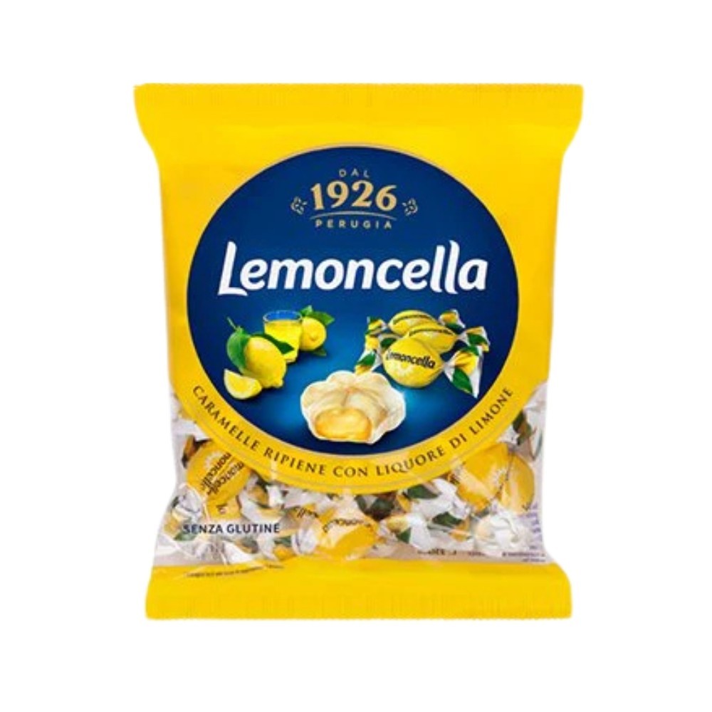 Wholesale Fida Case Filled Lmeoncella Hard Candy- Bulk