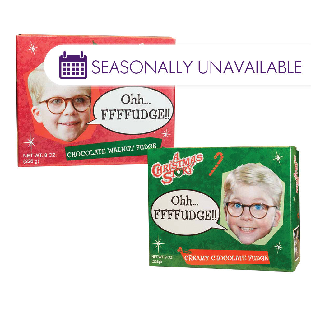 Wholesale A Christmas Story Fudge Assorted 8 Oz Theater Box- Bulk