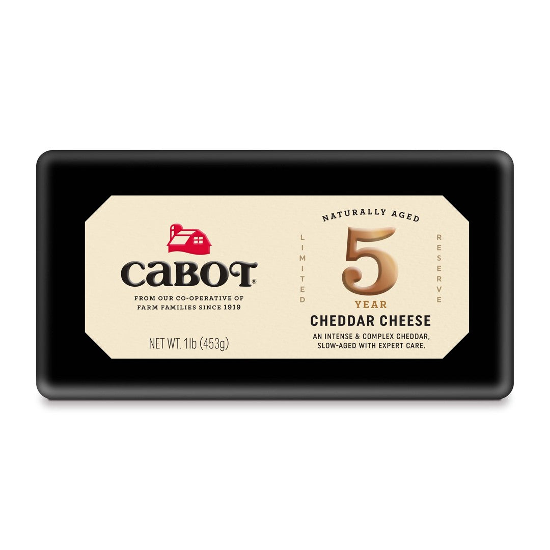 Wholesale Cabot 5 Year White Cheddar Deli Bar- Bulk