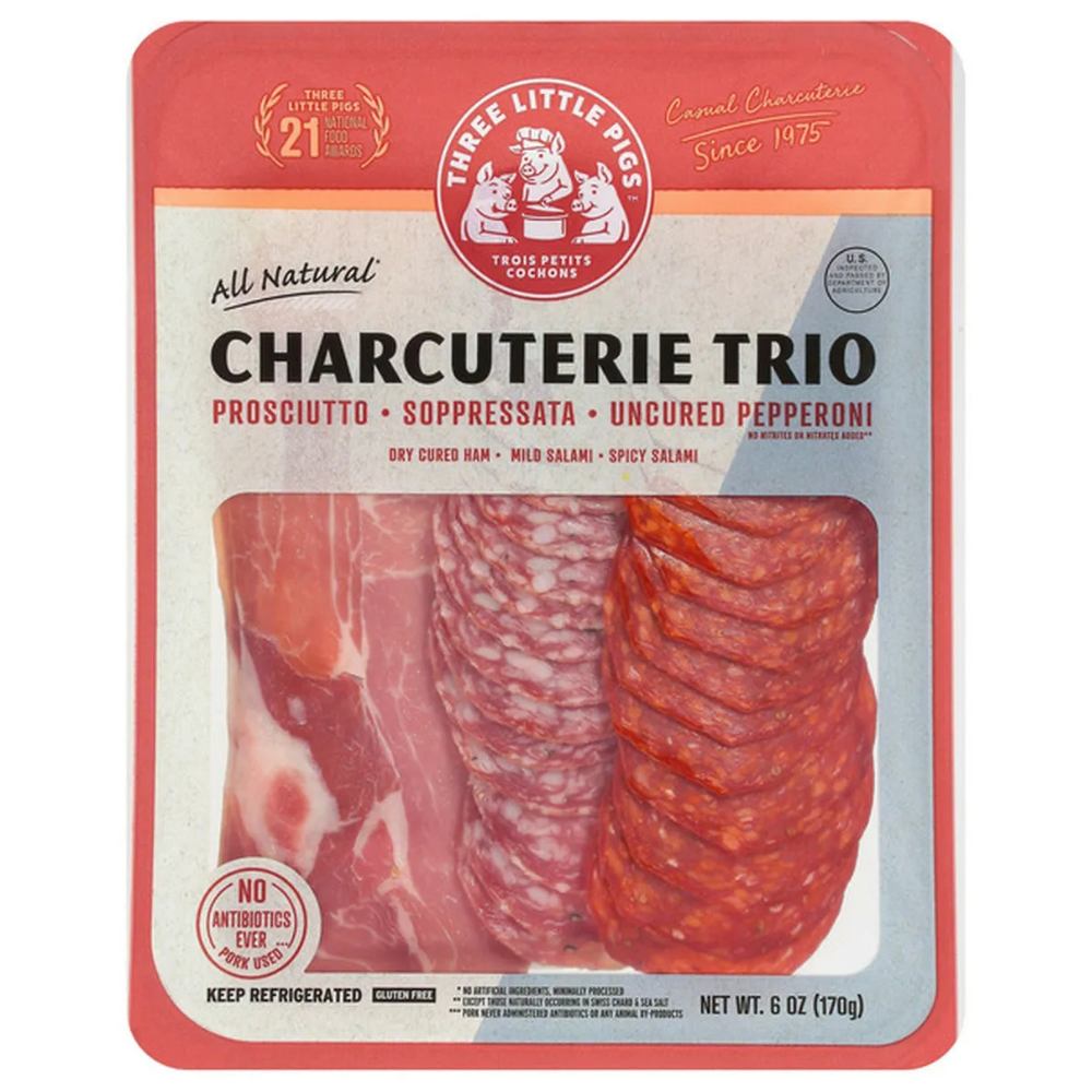 Wholesale Three Pigs Case Charcuterie Trio Pack- Bulk