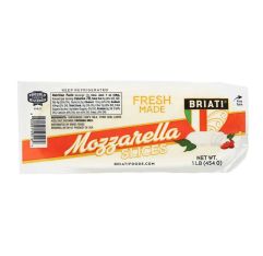 Wholesale Hampton Cheese Mozzarella Log Sliced 1 Lb- Bulk