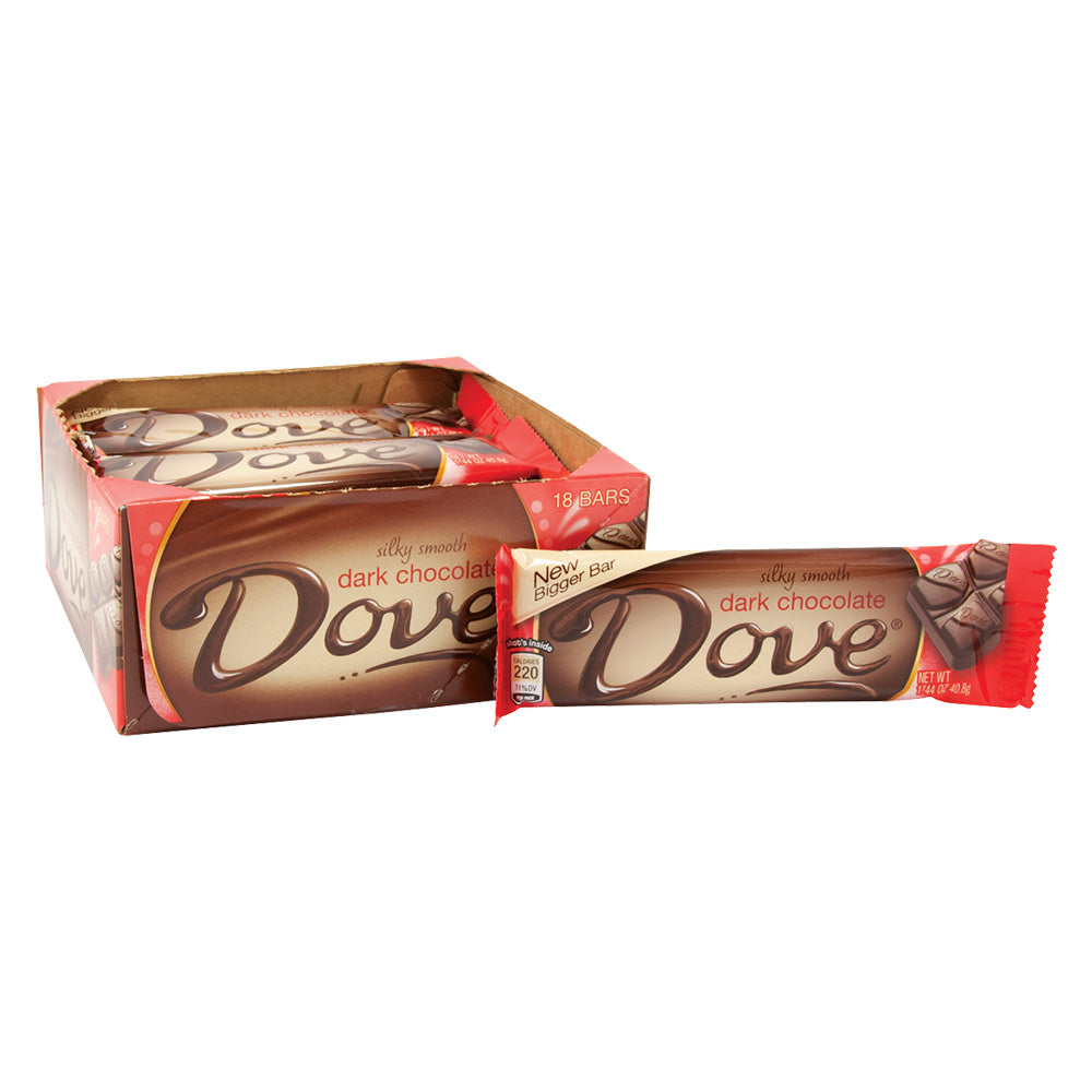 Wholesale Dove Silky Smooth Dark Chocolate 1.44 Oz Bar- Bulk