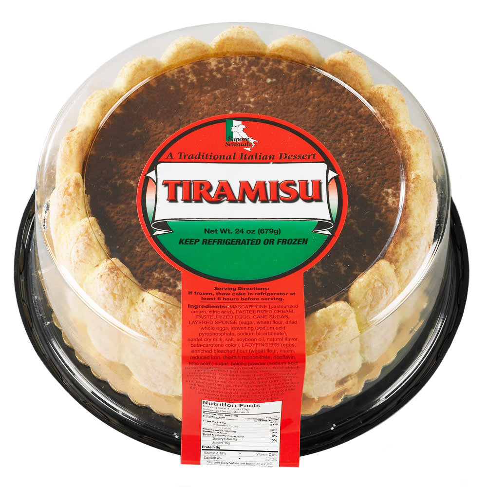 Wholesale Simply Taste I Case 8 Inch Tiramisu Cake- Bulk