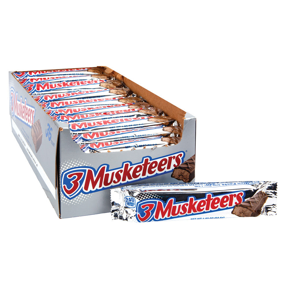 Wholesale 3 Musketeers 1.92 Oz Bar- Bulk