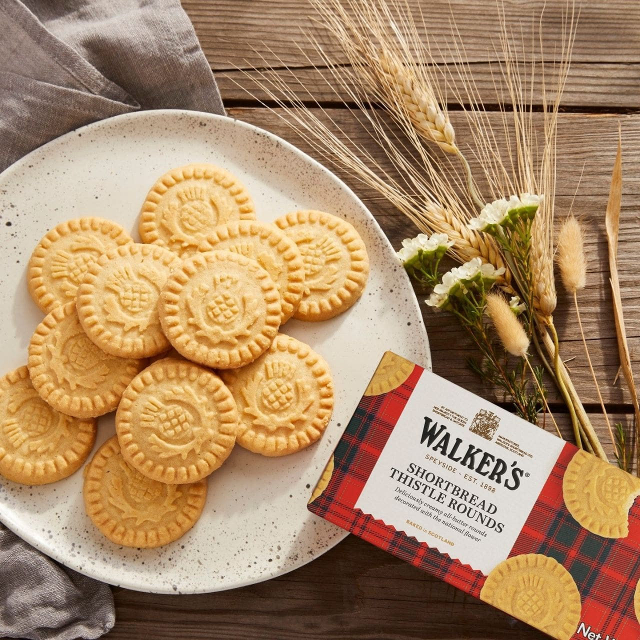 Wholesale Shortbread Rounds 5.3 oz.-12ct Case Bulk