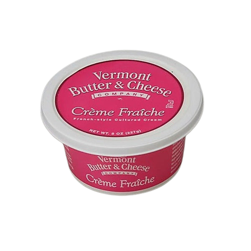 Wholesale Vermont Creamery Butter & Cheese Creme Fraiche 8 oz Container-12ct Case Bulk