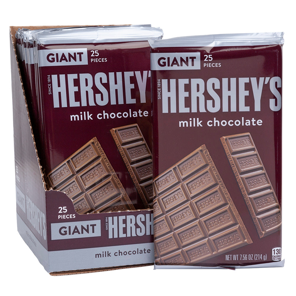 Wholesale Hershey'S Giant Milk Chocolate 7.56 Oz Bar- Bulk