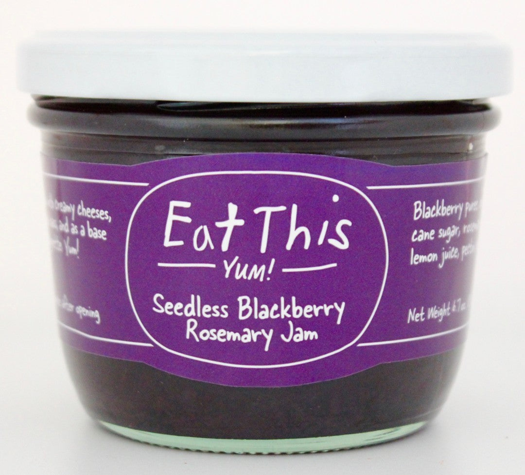 Wholesale Ety Seedless Blackberry Rosemary Jam- Bulk