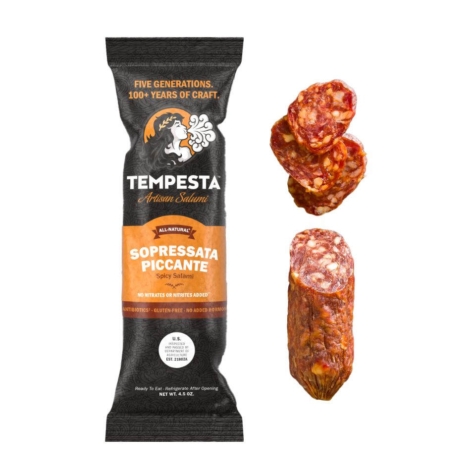 Wholesale Tempesta Sopressata Piccante Salami- Bulk