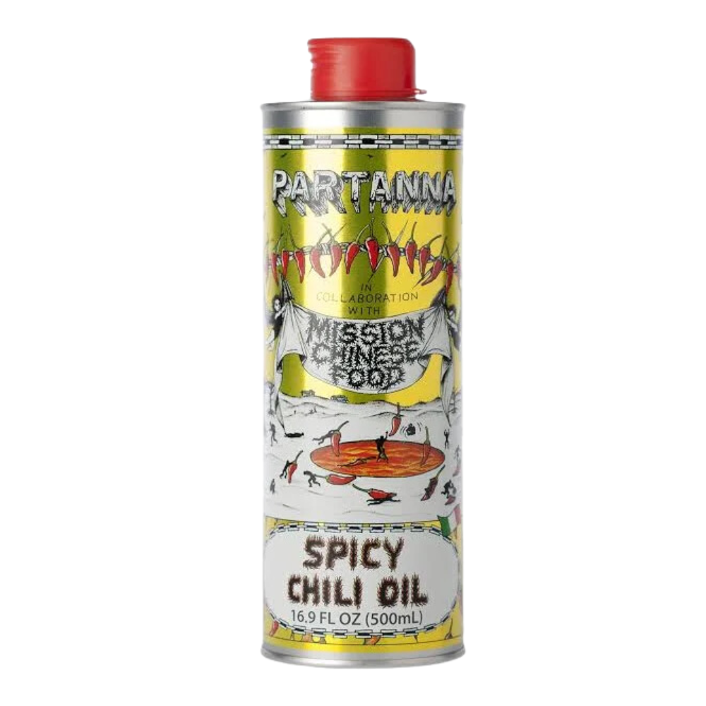 Wholesale Partanna Spicy Chili Oil | 16.9 oz (500ml)- Bulk