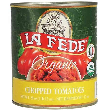 Wholesale La Fede Each Organic Chopped Italian Tomatoes- Bulk