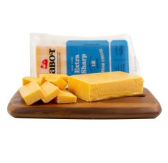 Wholesale Cabot Extra Sharp Cheddar Cheese Bar 8 Oz- Bulk