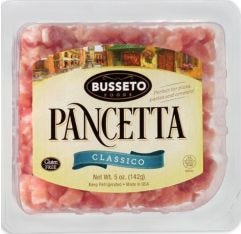 Wholesale Busseto Pancetta Diced 5 Oz- Bulk