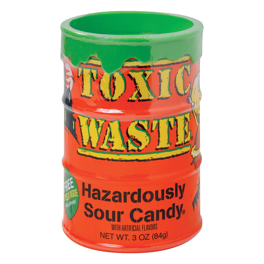 Wholesale Toxic Waste Halloween Sour Candy Bank 3 Oz- Bulk