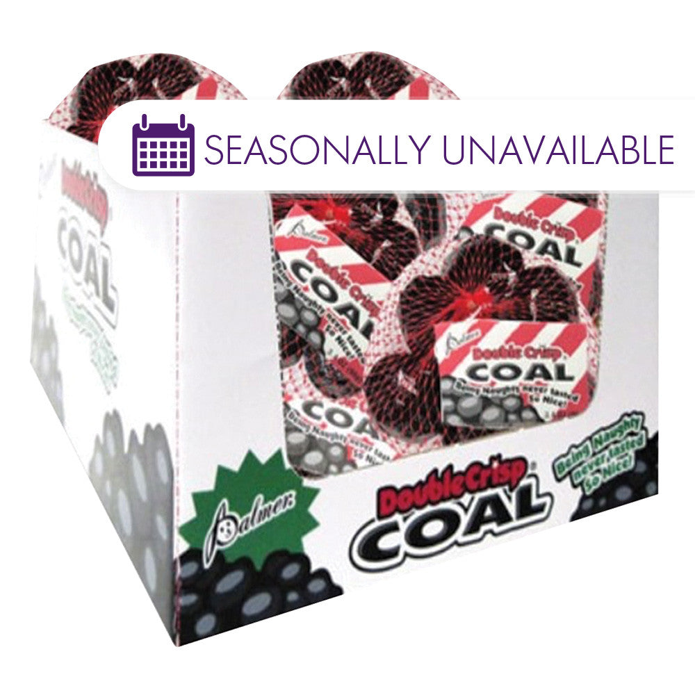 Wholesale Double Crisp Candy Coal 3.1 Oz Bag- Bulk