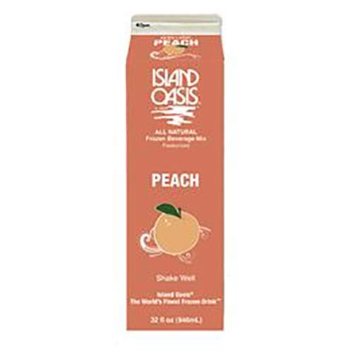 Wholesale Island Oasis Peach Daiquiri Mix | 32 oz- Bulk