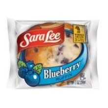 Wholesale Chef Pierre Case * Individual Wrapped Whole Grain Blueberry Muffin- Bulk