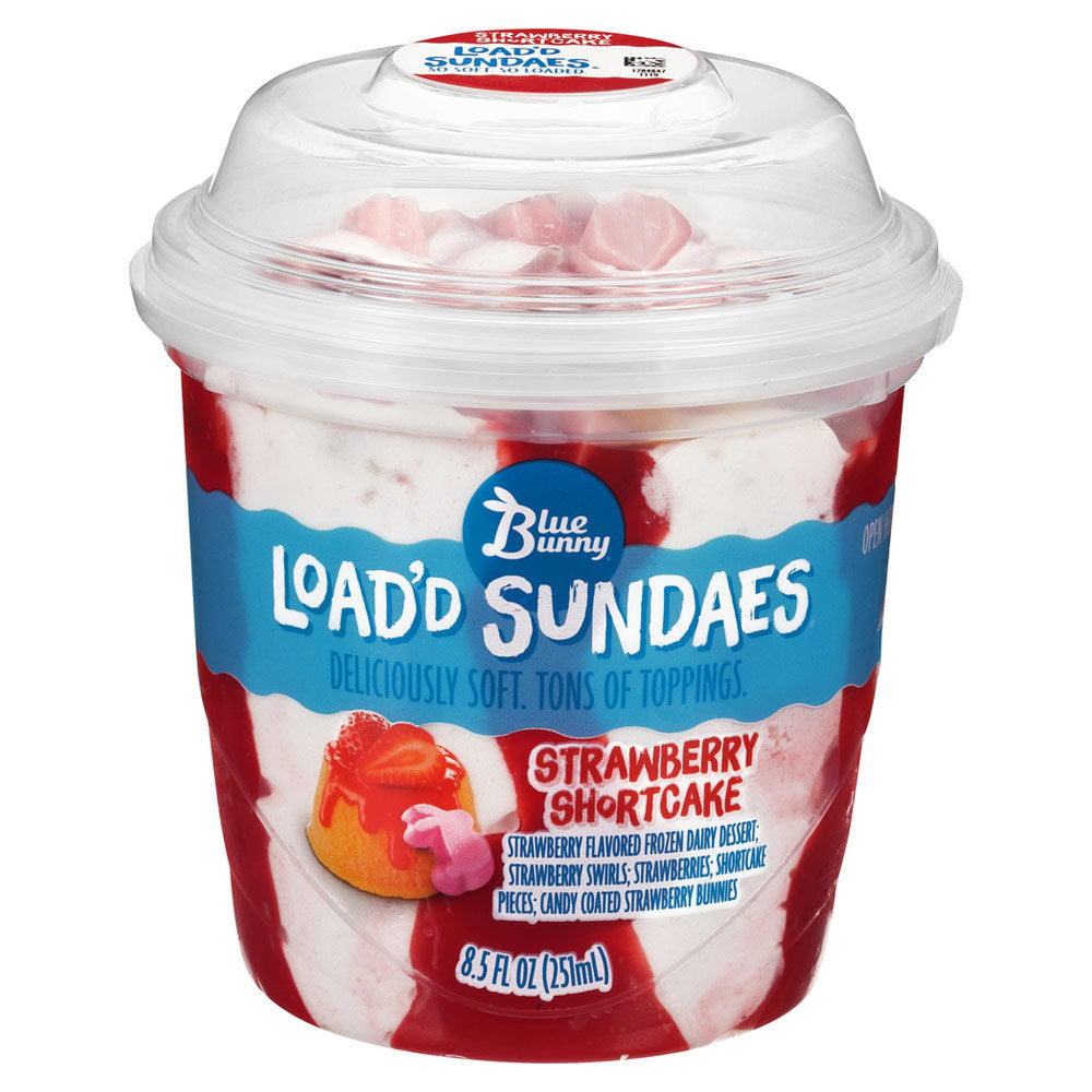 Wholesale Blue Bunny Case Strawberry Shortcake Ice Cream- Bulk