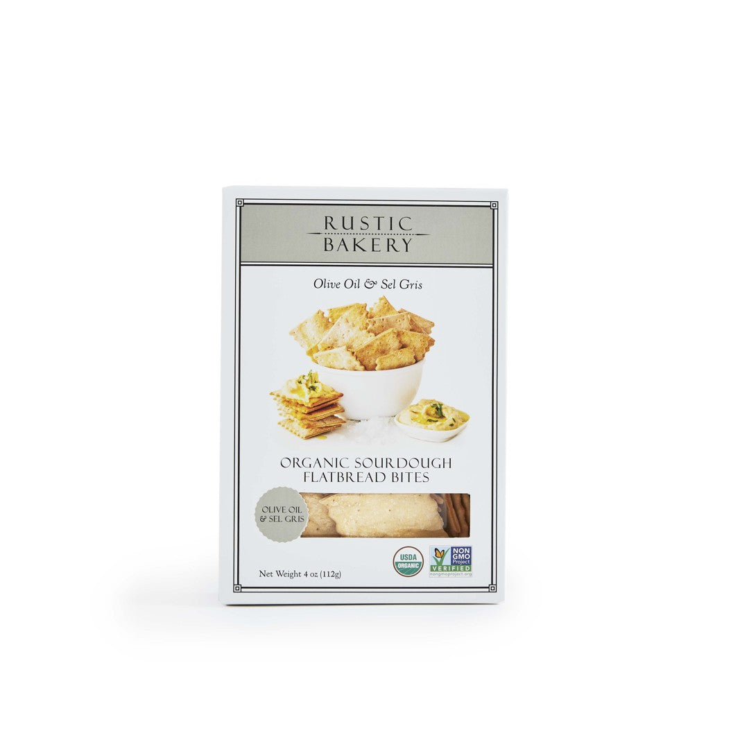 Wholesale Rustic Flatbread Bites Olive Oil&Se- Bulk