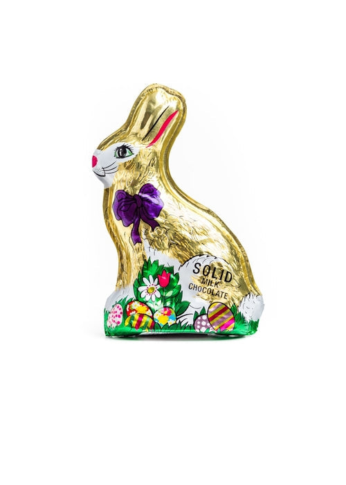Wholesale Madelaine Chocolate 2½ Oz. Sitting Rabbit Foiled (4½")- Bulk