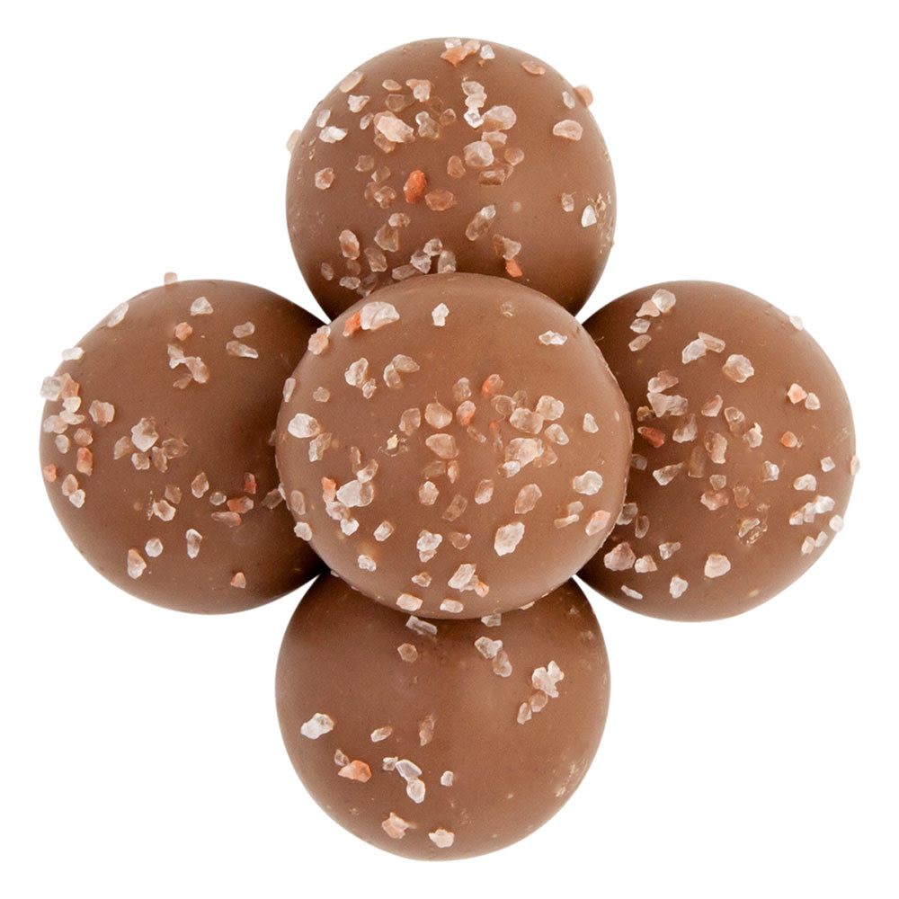 Wholesale Birnn Bite Size Milk Chocolate Sea Salt Caramel Truffles- Bulk