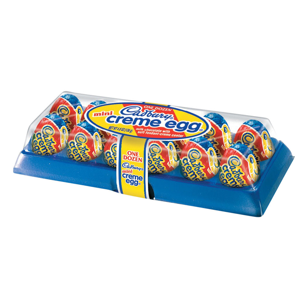 Wholesale Cadbury Creme Egg Mini 12 Pc 3.8 Oz Tray- Bulk