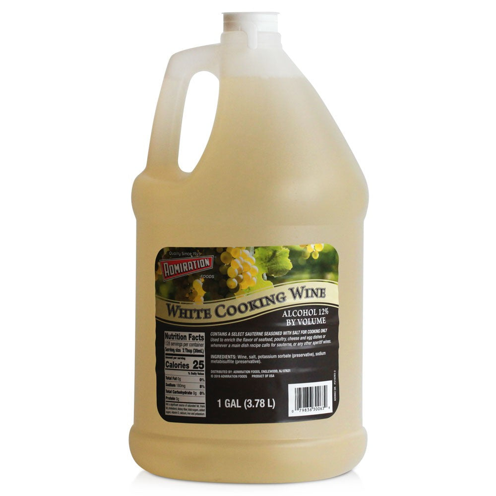 Wholesale Admiration Cooking Wine Sauterne White | 1 gal- Bulk