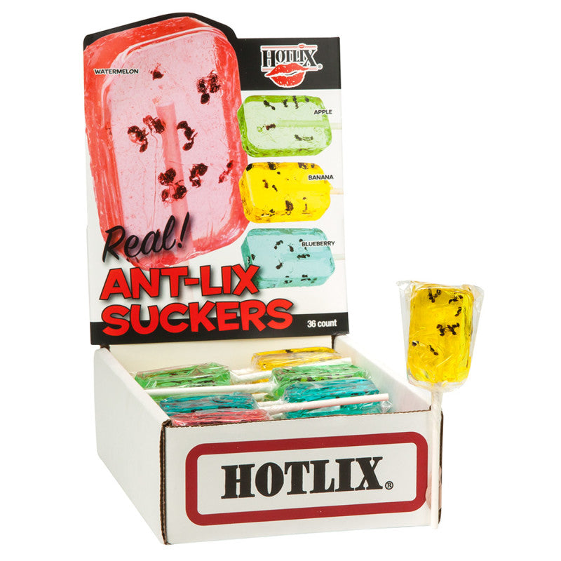 Wholesale Hotlix Ant Lix Suckers 1 Oz Lollipop- Bulk