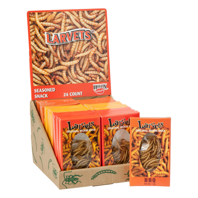 Wholesale Larvets Edible Worms Assorted Flavors- Bulk