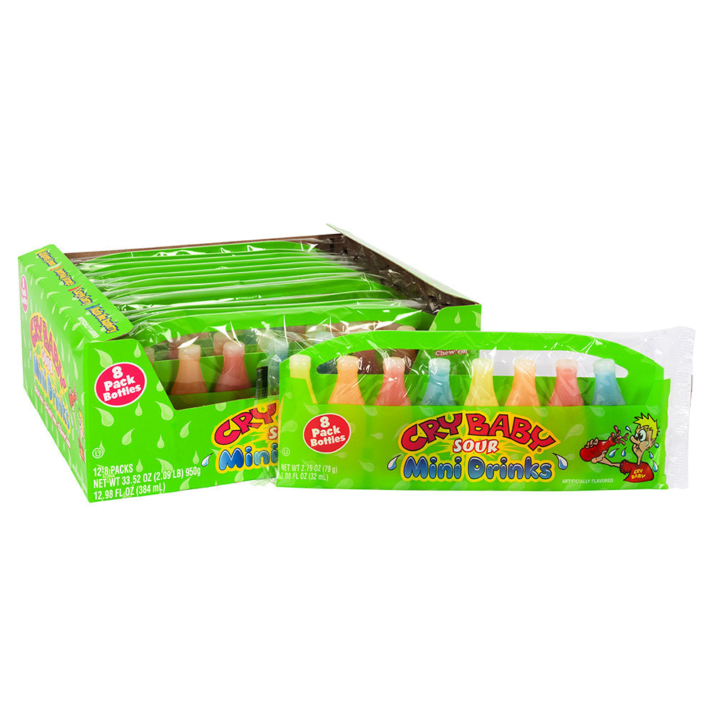 Wholesale Cry Baby Wax Bottles 8 Pc- Bulk