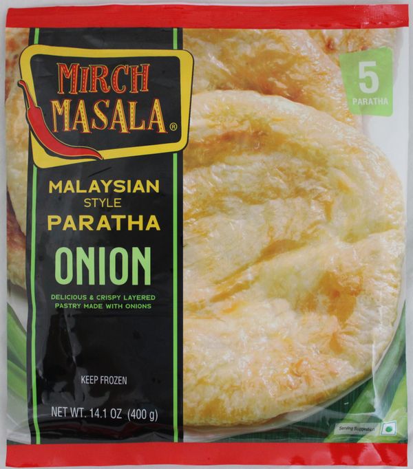 Wholesale Mirch Masala Malasian Onion Paratha 14.1 oz- Bulk