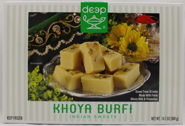 Wholesale Deep Khoya Burfi 14.1 oz- Bulk