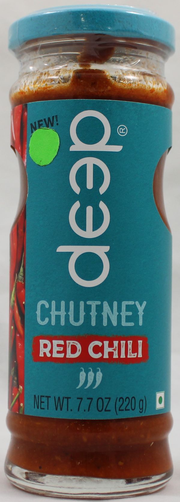 Wholesale Deep Red Chili Chutney 7.7 Oz- Bulk