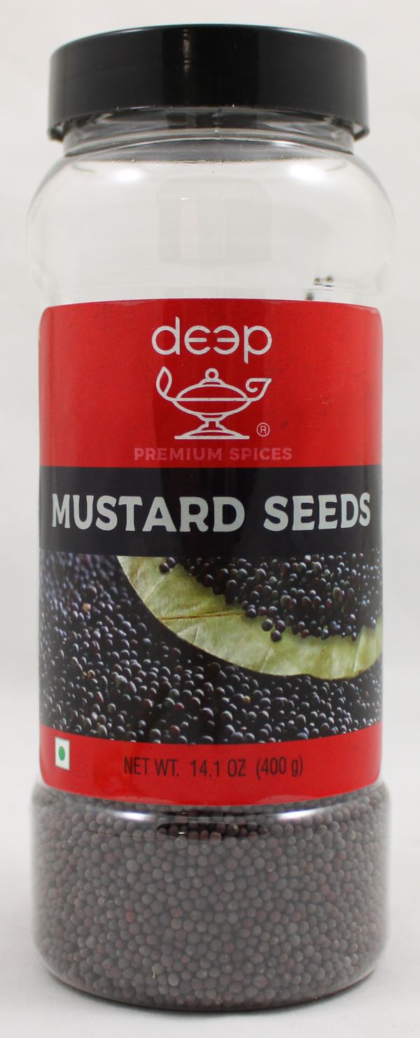 Wholesale Deep Mustard Seeds (Bottle) 14.1 oz- Bulk