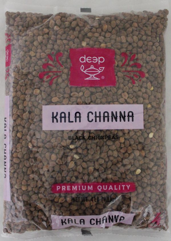 Wholesale Deep Kala Chana 4 lb- Bulk