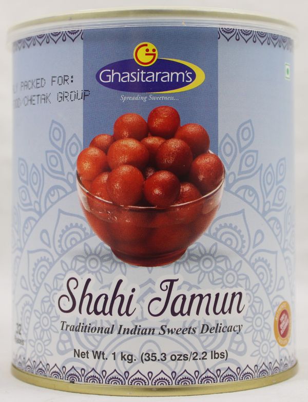 Wholesale Ghasitaram Shahi Jamun 2.2 lb- Bulk