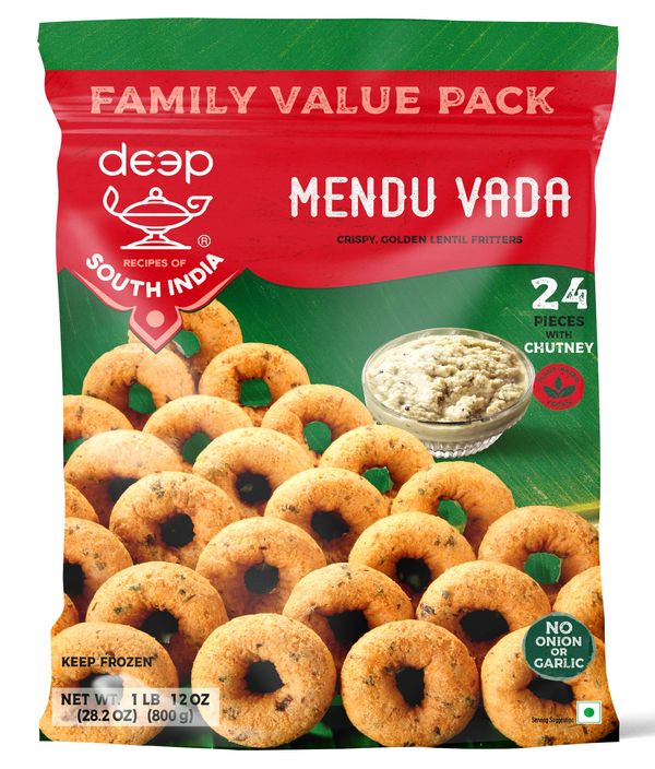 Wholesale Deep Family Pack Mendu Vada 24p 28.31 oz- Bulk