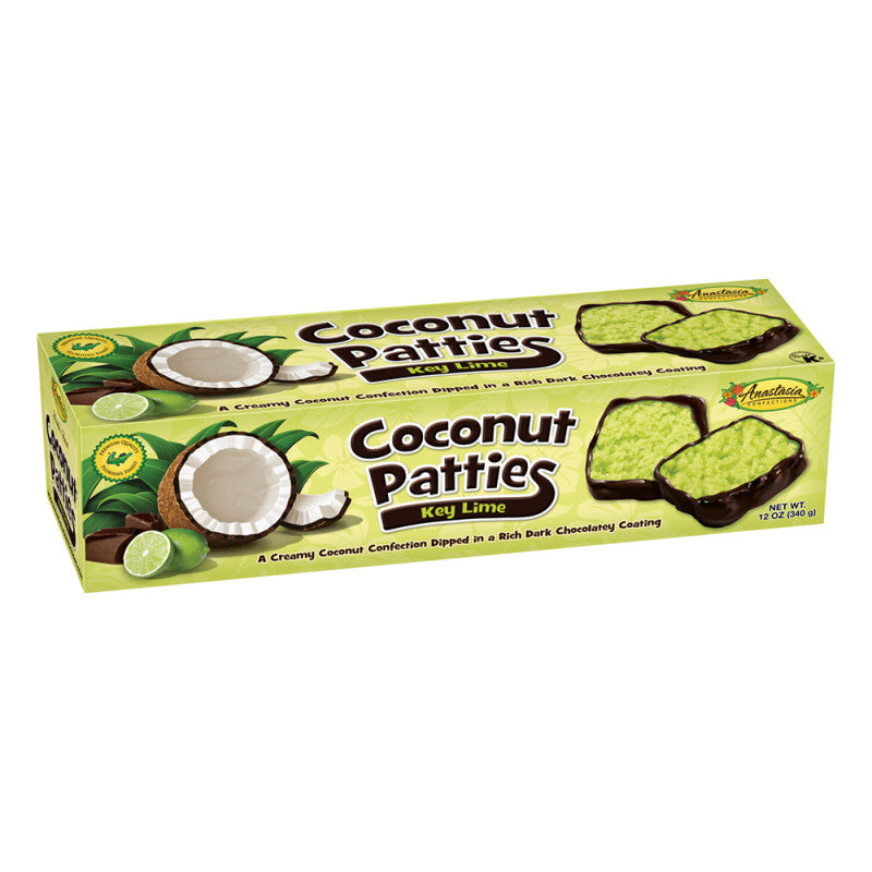 Wholesale Oh!Asis Key Lime Coconut Patties 10.5 Oz Box *Fl Dc Only*- Bulk