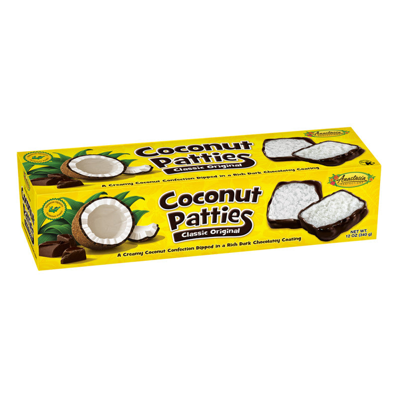 Wholesale Oh!Asis Original Coconut Patties 10.5 Oz Box *Fl Dc Only*- Bulk