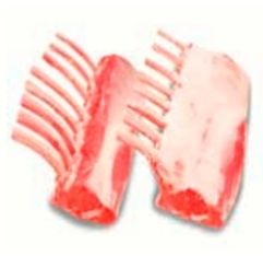 Wholesale Catelli Aussie Frenched Lamb Racks Cap Off 1 ct- Bulk