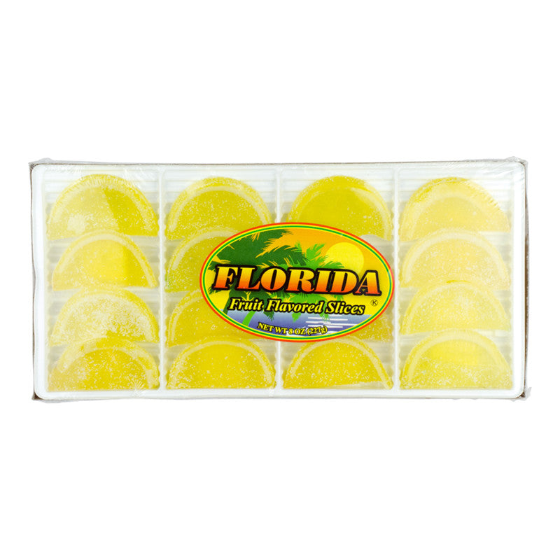 Wholesale Florida Lemon Fruit Slices 8 Oz Box *Fl Dc Only*- Bulk