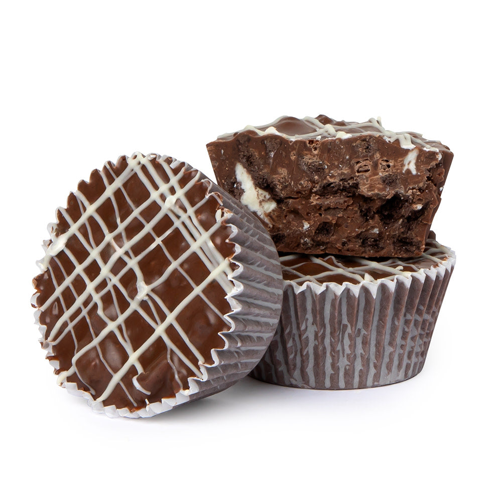 Wholesale BoxNCase Milk Chocolate Cookies & Creme Cup O' Chocolate- Bulk