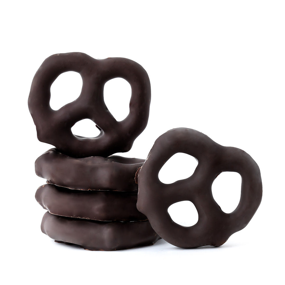 Wholesale BoxNCase Dark Chocolate Select Mini Pretzels- Bulk