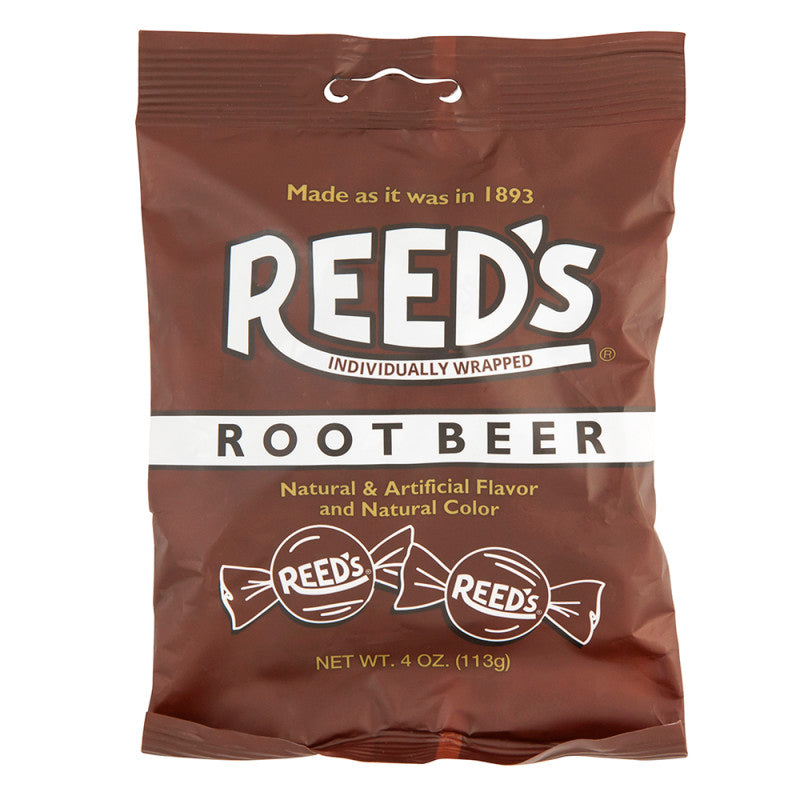 Wholesale Reed'S Root Beer 6.25 Oz Peg Bag- Bulk