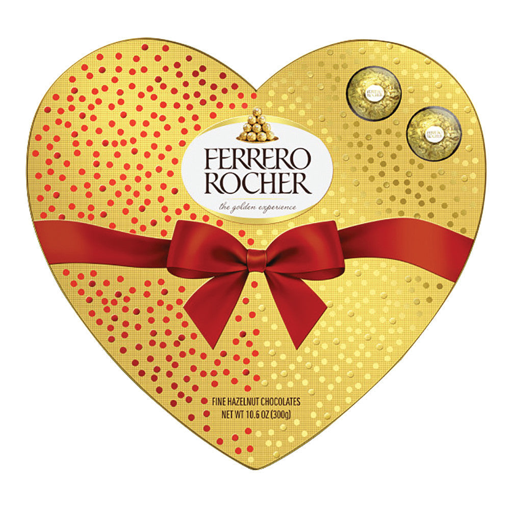 Wholesale Ferrero Rocher Heart 24 Pc 10.6 Oz Gift Box- Bulk