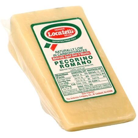 Wholesale Locatelli Case Romano Cheese Wedge- Bulk