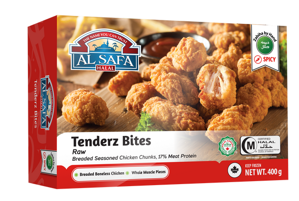 Wholesale Al Safa Halal Chicken Tenderz Bites 14oz- Bulk