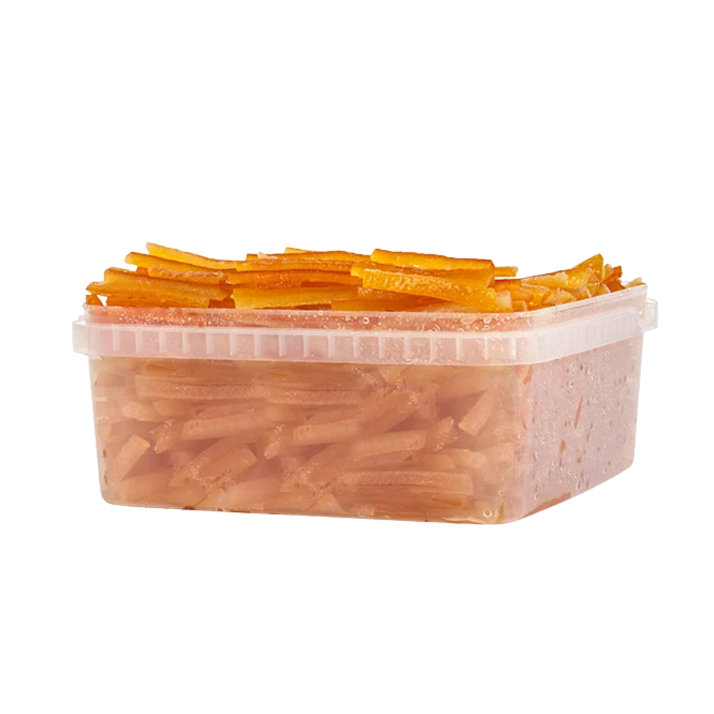 Wholesale Paris Gourmet Case Candied Orange Peel Strips- Bulk