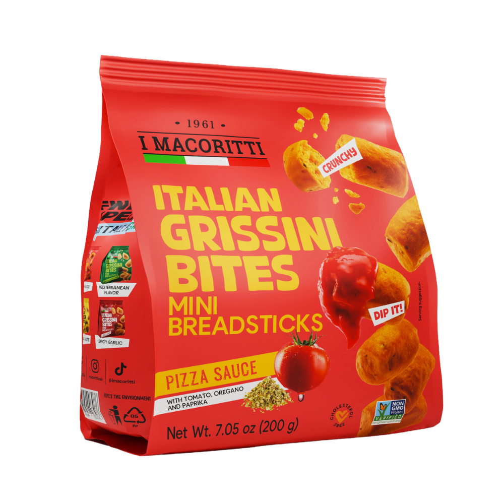 Wholesale I Macoritti Case Grissini Breadstick Pizza Bites- Bulk